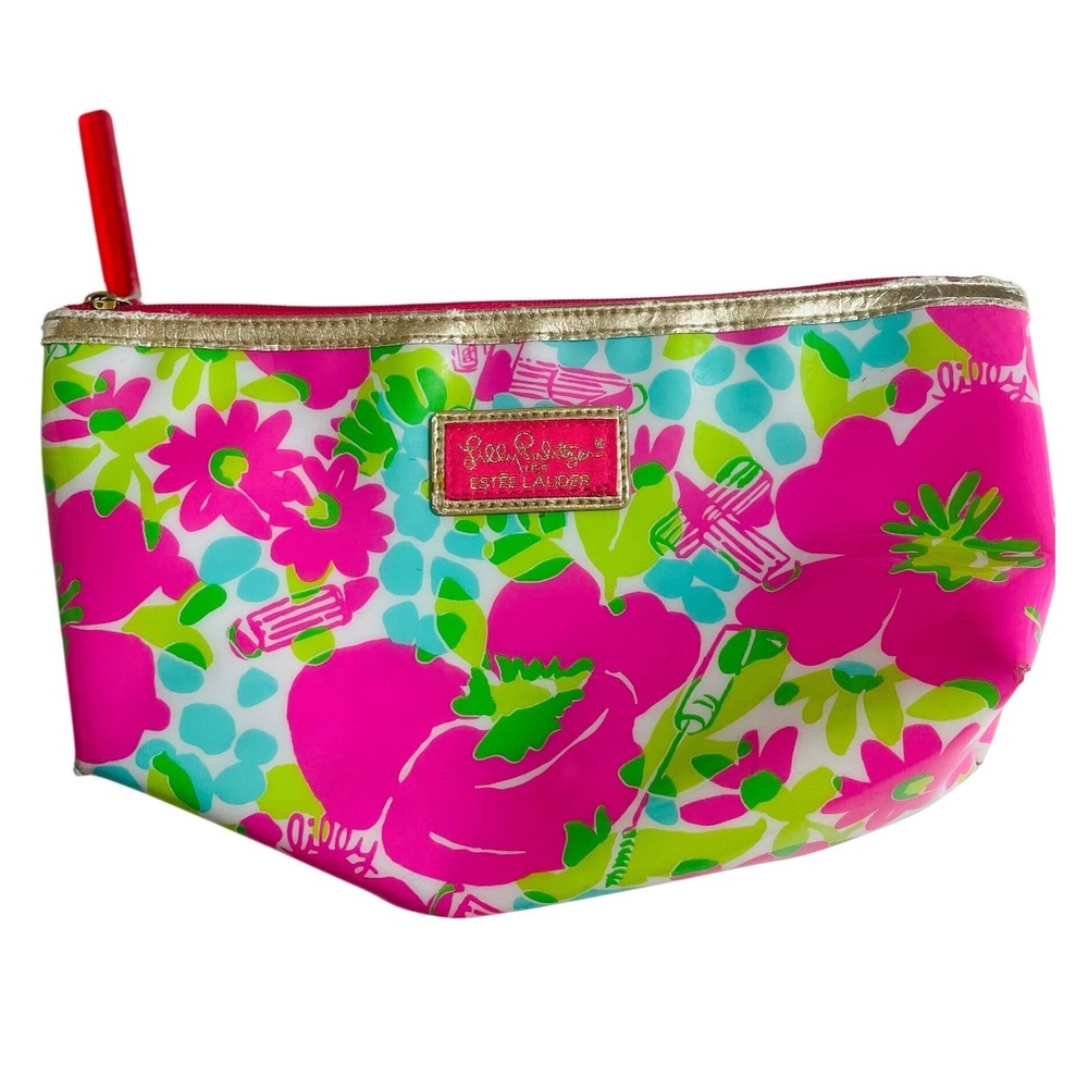 Lilly Pulitzer for Estee Lauder Floral Makeup Bag Ideal For Travel  Organization